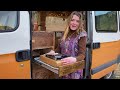 Enchanted Campervan Tour ❁ Rustic Wooden Van Conversion