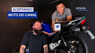 PRIMEIRAS MODIFICAÇÕES NA MOTO DA ATHLON | 15CV?