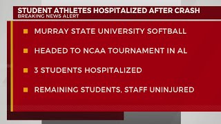 Murray State students hospitalized after crash