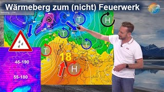 Viel Regen, viel Wind, viel Winter-Wärme: die aktuelle Wettervorhersage 28.12.-02.01. Nasser Januar.