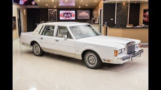 1989 Lincoln Towncar For Sale