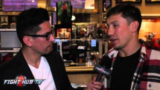 Gennady Golovkin on Canelo saying he doesn't deserve fight, "its terrible, This is not respect"