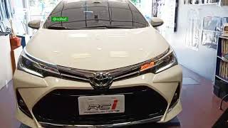 toyota altis 11.5代 雙色 導光燈眉 跑馬方向燈 日行燈