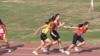 2010全小錦(台南)女子組12*100公尺接力計時決賽第二組