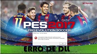 Erro de DLL Pro Evolution Soccer 2017 (msvcr100)