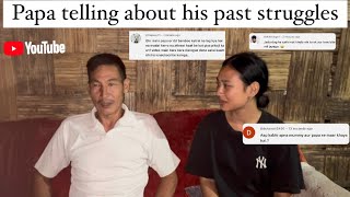 Papa telling about  past struggles || vlog with papa || daily life in Arunachal Pradesh village 🇮🇳