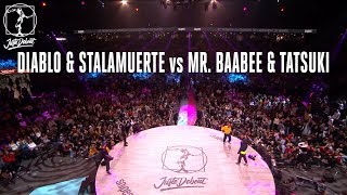 Hip-Hop Best 16 - Juste Debout 2018 - Diablo \u0026 Stalamuerte vs Mr. Baabee \u0026 Tatsuki