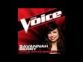 Savannah Berry | Little White Church | Studio Version | The Voice 4