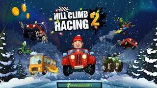 Hill Climb Racing 2 Unlocked Snow Mobile - Winter Edition - Android GamePlay for kids
