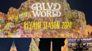 Boulevard world | Riyadh season 2024 | Saudi Arabia 🇸🇦| Latest | Ksa