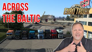 Euro Truck Simulator 2 Baltic Sea | Across Norway and Sweden to Latvia