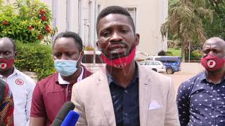 Bobi Wine aduukiridde abataka b’obusolya