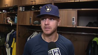 One-on-one with Brewers infielder Mike Brousseau | FOX6 News Milwaukee