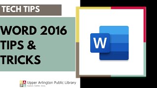 Word 2016 Tips And Tricks