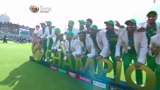 Icc champions trophy Pakistan winning celebration
