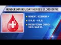 Red Cross holds Henderson Holiday Heroes Blood Drive