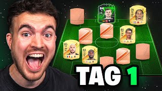 TAG 1! WAS ERREICHT man in EA FC 24 ohne FC POINTS? 🥼🧐🧪 (Experiment)