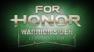 Warrior's Den Weekly Livestream - November 2nd 2017