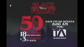 Propaganda Black Friday TVentas 2022 Teleamazonas