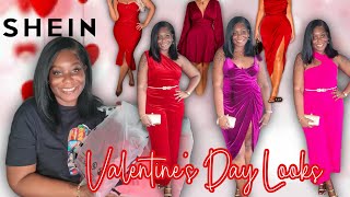 SHEIN CURVE HAUL | Valentine's Galentine's Day DATE NIGHT Looks|