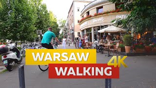 WALK IN WARSAW | FRANCUSKA STREET | Warsaw, Poland. 4K City Walk