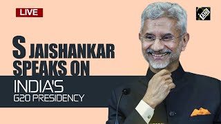 EAM S Jaishankar speaks on India's G20 Presidency |Chandrayaan-3|PM Modi |BRICS summit|China|Russia|