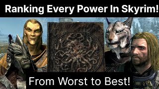 All 38 Powers In Skyrim Ranked | The Elder Scrolls V: Skyrim