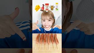 ウインナー食べ比べ🌭　#mukbang #咀嚼音asmr #asmr #モッパン #ソーセージ #ウインナー