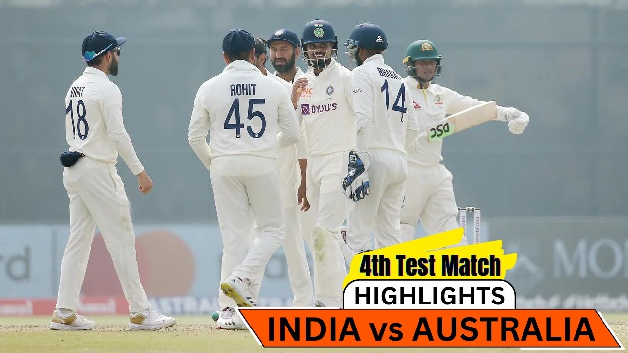 India Vs Australia 4th Test Day 1 Highlights 2023 | IND Vs AUS 4th Test ...