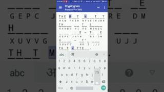 Cryptogram Puzzle #7 Android Quote Answer