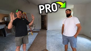 A Drywall PRO CRITICIZED Our Work... Ep. 18
