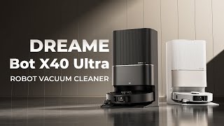 Dreame Bot X40 Ultra - the top robot for automatic cleaning and washing the floor!