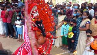 paradhevadha #Kottiyamvelli #temple #thira#theyyam