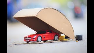 How to make Car Parking - cardboard Car parking