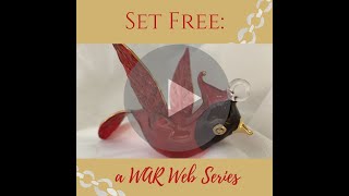 Set Free: Cardinal Glass Ornament