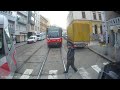 linka 6 2x Čkd tatra t3g tram camera starý lískovec smyčka královo pole nádraží