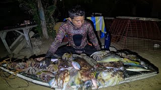 JACKPOT ganito pag amihan sa isla /catch and cook