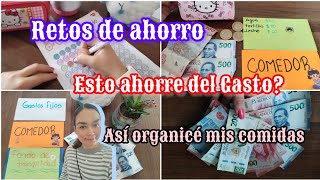 ✅Esto ahorre del Gasto 😨 | Así organizo mis comidas con mi compra Semanal ✨🍎🥒🍓