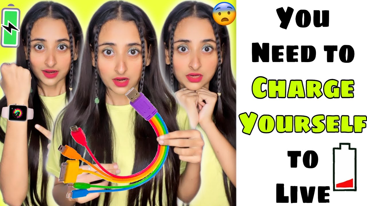 You have to Charge Yourself to Live #funnyshorts #ytshorts #shorts