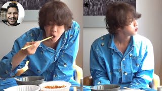 BTS Jin in Argentina Eating and Streaming The Astronaut