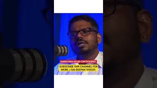 J Sai Deepak Speaks About Karnataka hijab Controversy | Tilak Minority Appeasement Radicalism Muslim