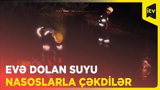 Culfada aramsız yağışlar subasmaya səbəb oldu