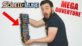 MEGA Ouverture de 100 Boosters Pokémon Soleil et Lune ! #1 EPIC PIOCHE POKEMON !