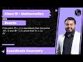 If the point P(x, y) is equidistant from the points A(5,1) and B(-1,5), prove that 3 x=2 y. (IV