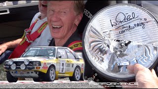 Walter Röhrl im Audi Sport Quattro ATP Papenburg 2023