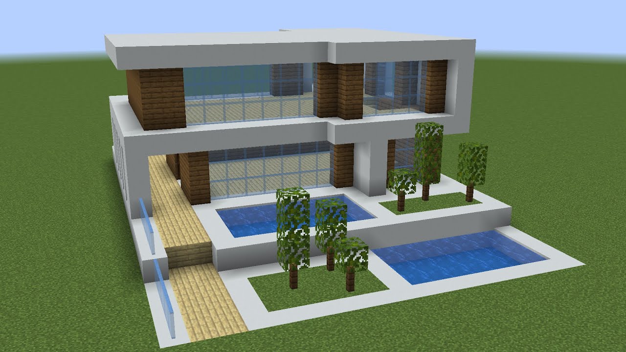 Modern House With Pool Youtube