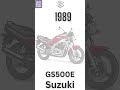 Evolution Suzuki GS500 #shorts