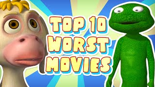 Top 10 WORST Animated Movies I've EVER Seen