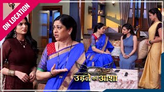 Udne Ki Aasha | On Location | Rhea Ne Udaye Renuka Ke Hosh