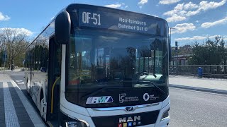 Buslinie OF 51 Gravenbuch - Neu Isenburg Ost